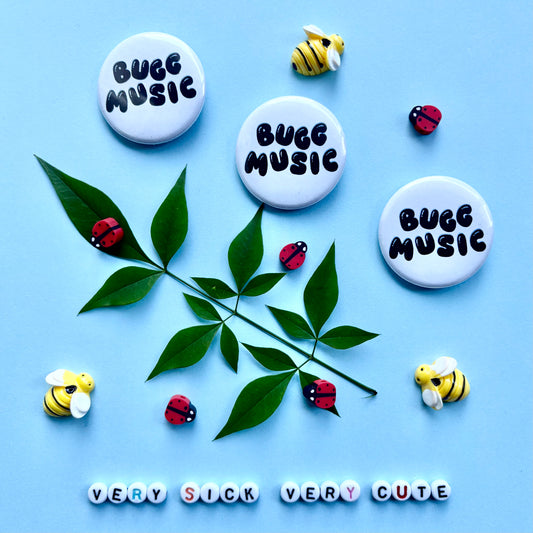 Bugg Music - Very Sick Very Cute 7"- Black